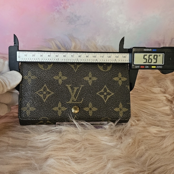 Louis Vuitton Monogram Porte Monnaie Tresor Bi-Fold Wallet – 💯 Authentic - Picture 15 of 17